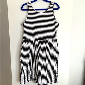 Black & White Striped Sundress